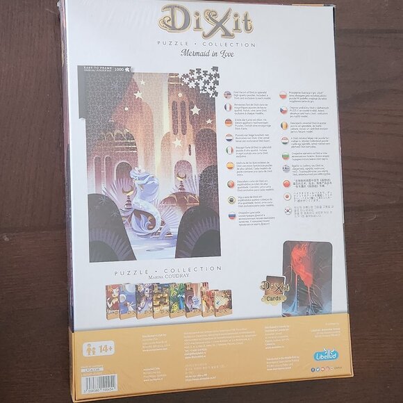 Dixit Puzzle, "Mermaid in Love", 1000 Pieces, NWOT - Picture 2 of 2